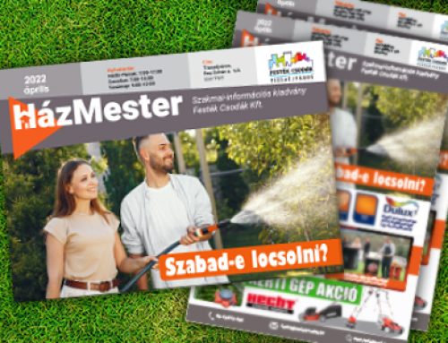 Házmester kiadvány 2022 – Április